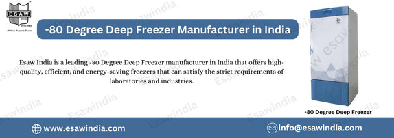 -80 Degree Deep Freezer manufacturer in India