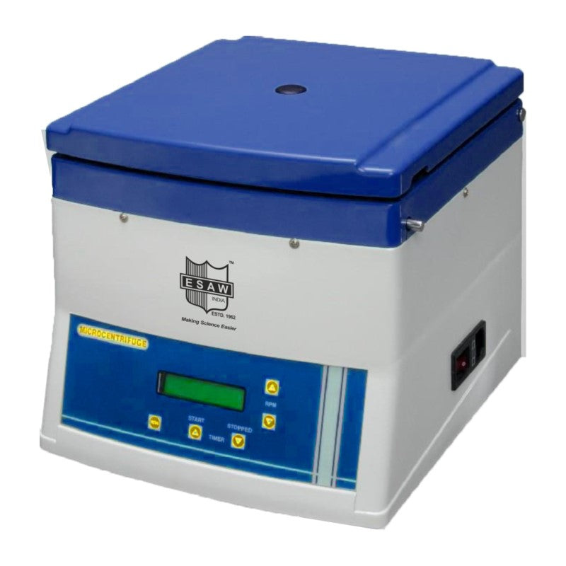 Image ALT Tags:
ESAW Micro Centrifuge 16000 RPM for chemistry lab sample separation
Affordable Micro Centrifuge for students and school labs India
Export quality micro centrifuge for industrial and medical labs
ESAW digital microprocessor centrifuge for science classrooms