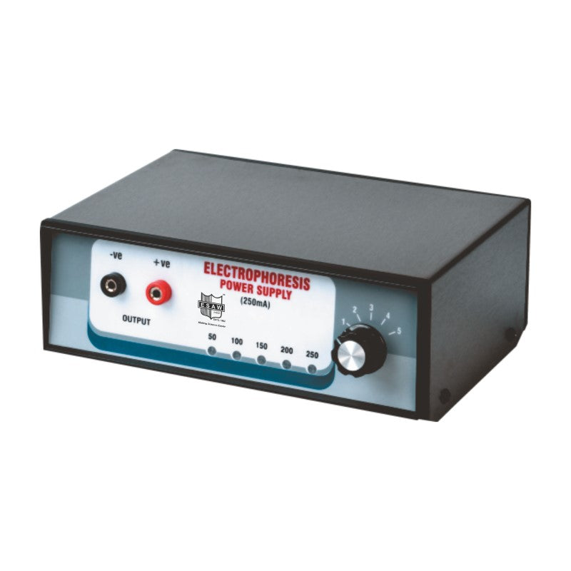 Image ALT Tags:
ESAW electrophoresis power supply analog unit for molecular biology
Affordable electrophoresis power supply for labs India
Educational electrophoresis power supply for classrooms
Export quality electrophoresis power source for research labs