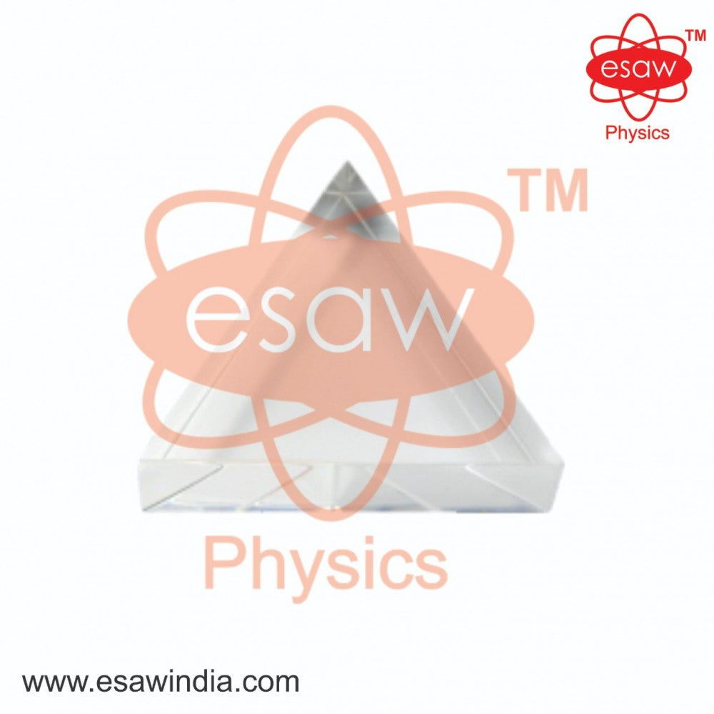 Image ALT Tags:
"Acrylic Prism for Physics Light Refraction Experiment"
"ESAW LO-617 Acrylic Prism for Classroom Optics Demo"
"Durable Prism for Dispersion and Refraction Study"