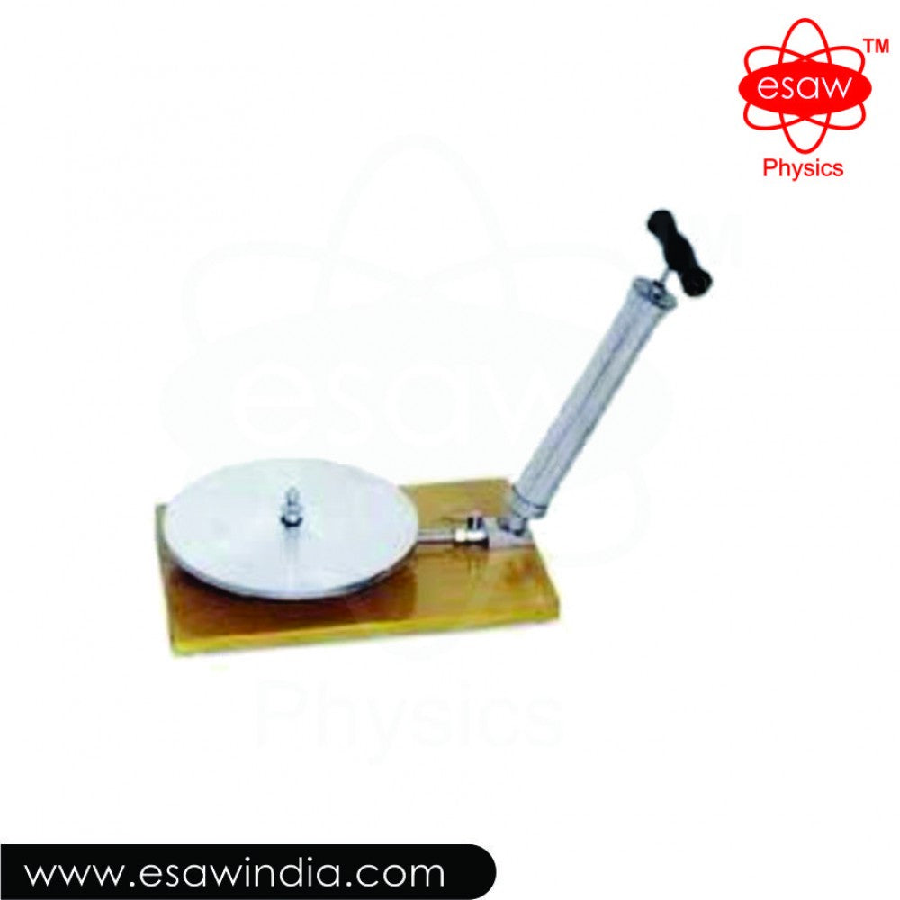 🖼 Image ALT Tags:
"ESAW Air Pump with Aluminium Plate for Physics Lab"
"Vacuum Demonstration Kit for Science Classrooms"
"Affordable Air Pump Set for Schools in India"
"Buy ESAW Air Pump for Engineering and Research Labs"
