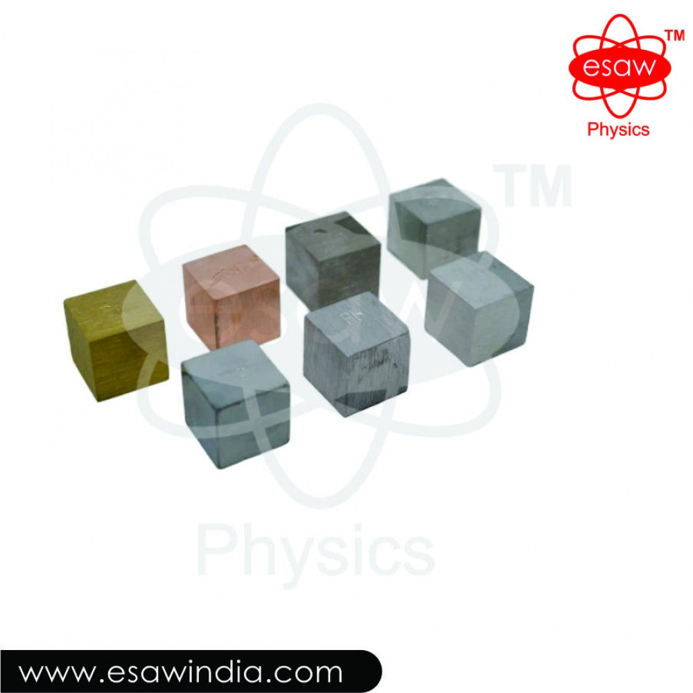 🖼 Image ALT Tags:
"Assorted Metal Cube Set for Density Experiments"
"SM-1184 Metal Cube Set for Chemistry and Physics Labs"
"Buy Metal Cube Set for Material Science Labs India"
"Best Assorted Metal Cube Set for Students and Schools"