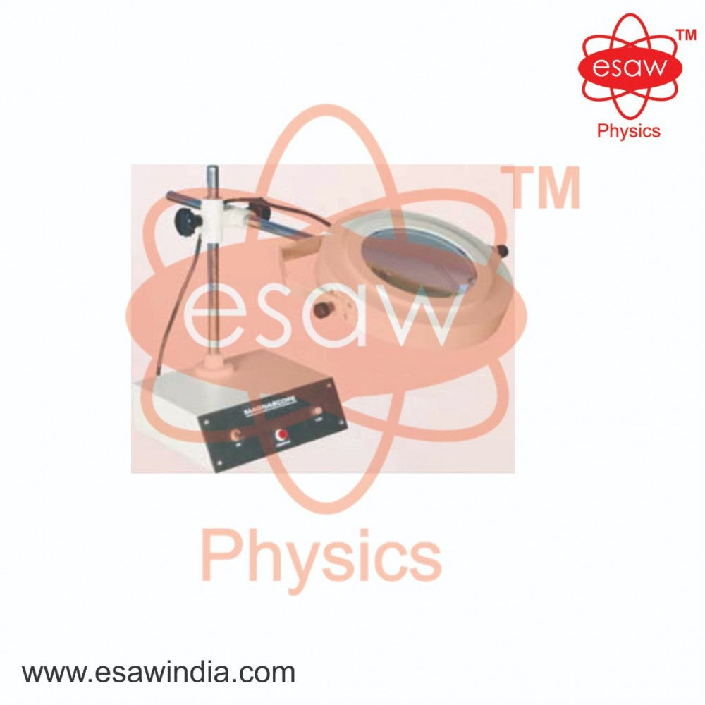 Image ALT Tags:
"ESAW Bench Magnifier for Science Laboratory Use"
"Adjustable Magnifying Glass for Educational Labs"
"Precision Optical Bench Magnifier for Students"
"Magnifier with Stand for School and College Science Labs"