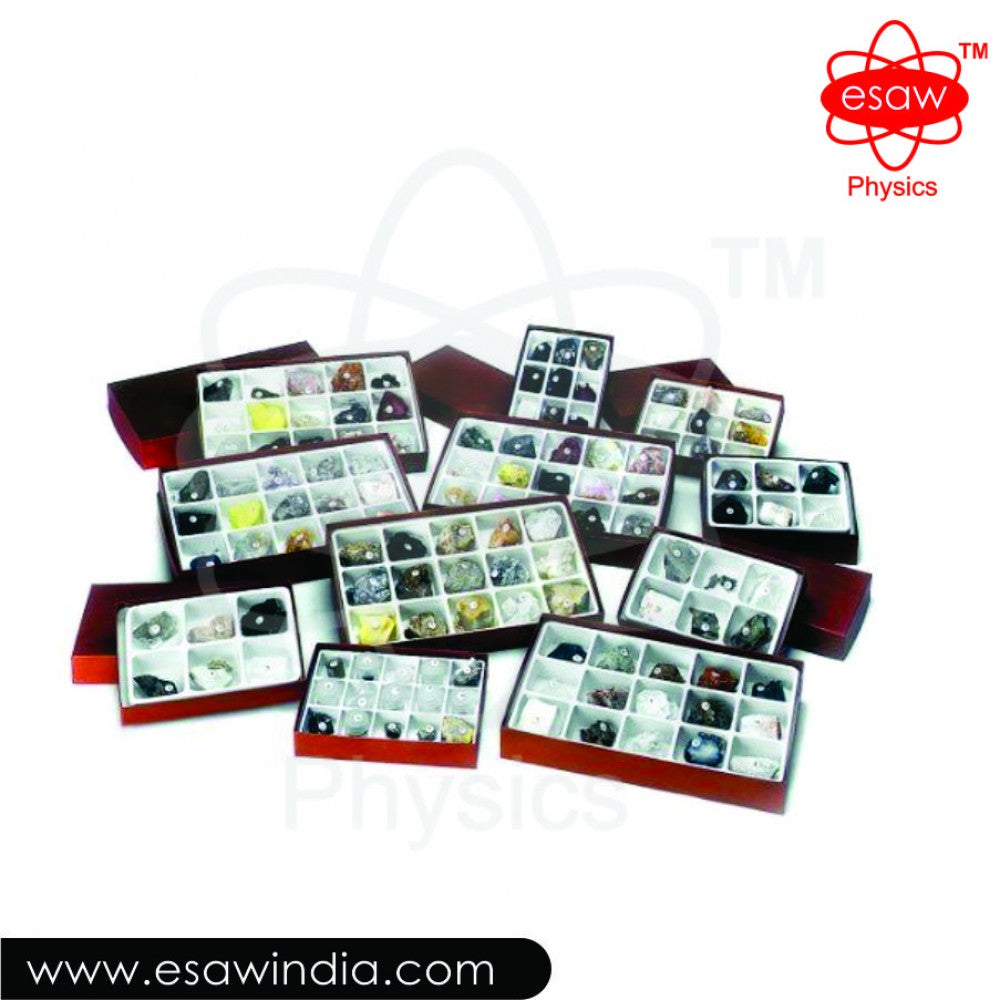 🖼 Image ALT Tags (SEO-Focused):
"Comprehensive Mineral Set for Earth Science Labs"
"50-Specimen Mineral Collection Kit for Geology Classrooms"
"Affordable Mineral Identification Kit for Schools in India"
"ESAW Educational Mineral Set for Students and Science Labs"