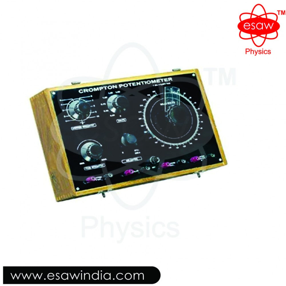 Buy ESAW Crompton Potentiometer – Precision Voltage Measurement Device (EEC-9934) for Labs & Education