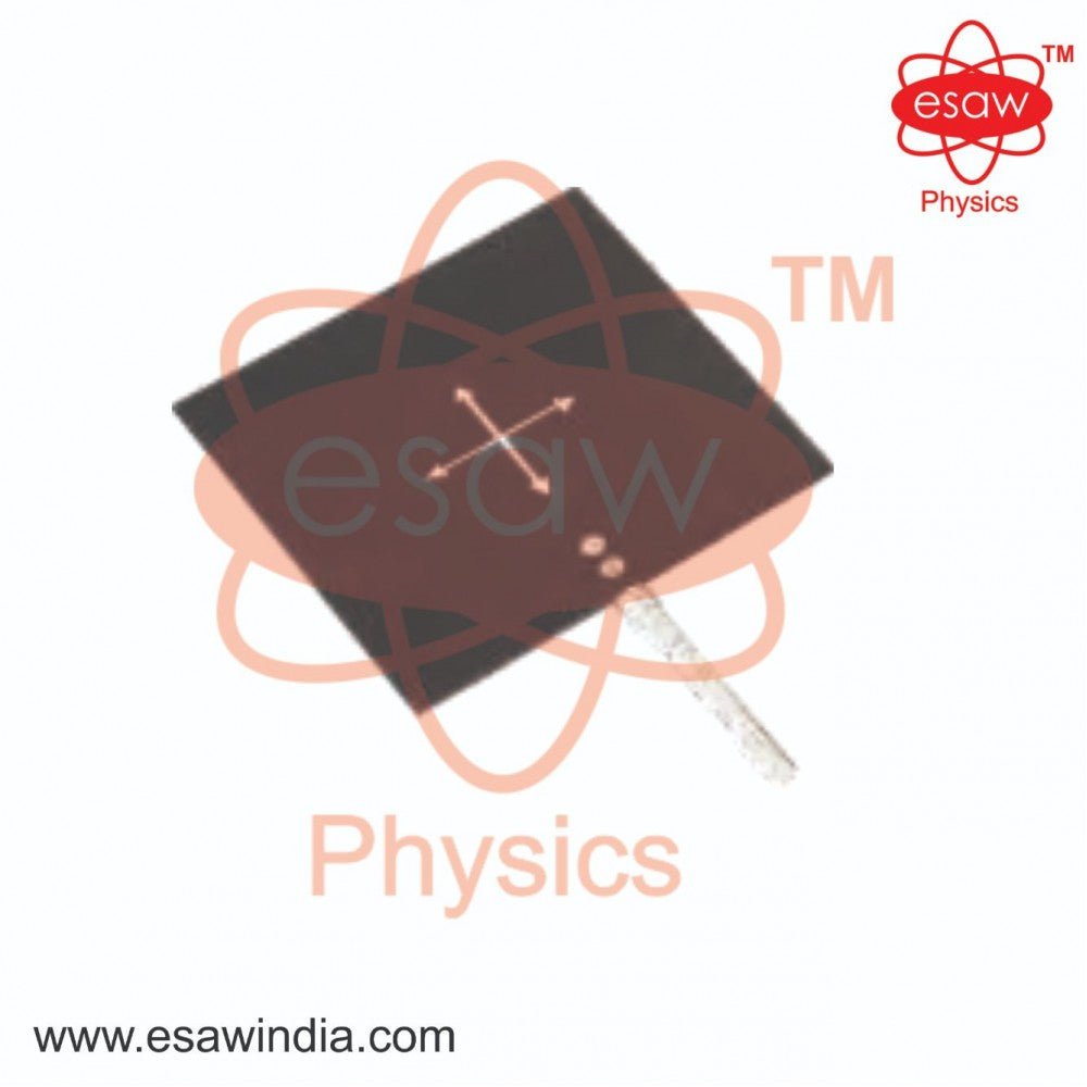 🖼️ Image ALT Tags:
“Cross Slits with Arrow Head for Ray Box Experiments”
“Optical Slit Plate for Light Beam Physics Labs”
“ESAW Arrow Head Slit for Ray Optics Classrooms”
“High-Precision Cross Slits for Student Science Labs”