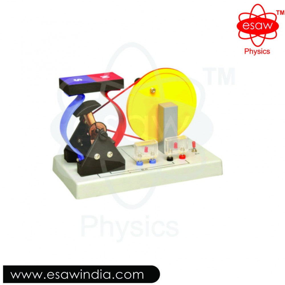 Image ALT Tags (SEO Optimized):
"ESAW AC DC Demonstration Dynamo for Physics Lab"
"Buy Affordable Demonstration Dynamo for Students"
"Educational Dynamo Generator for Schools and Colleges"
"Export Quality Physics Lab Dynamo Made in India"