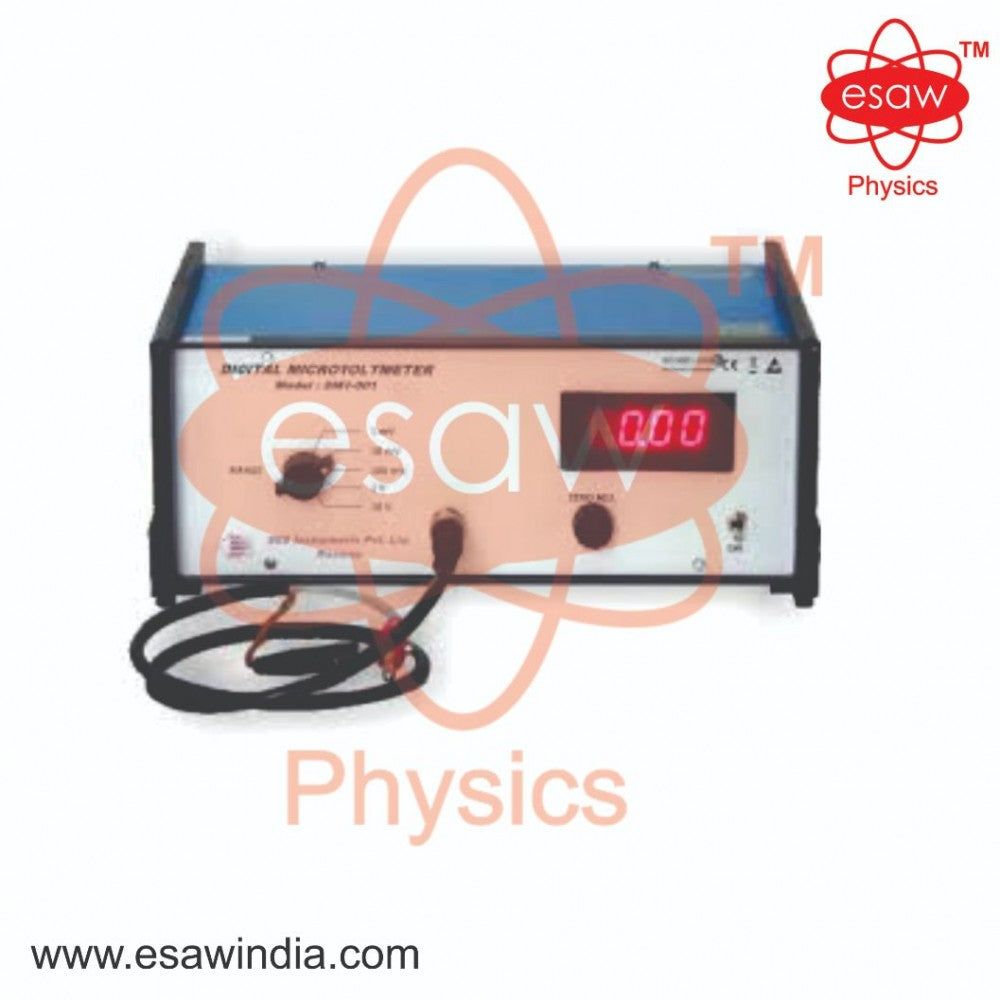 Image ALT Tags:
"Digital Signal Detector for Science and Engineering Labs"
"ESAW Detector with Digital Meter for Students and Research Labs"
"Physics Lab Electronic Detector with Accurate Digital Display"