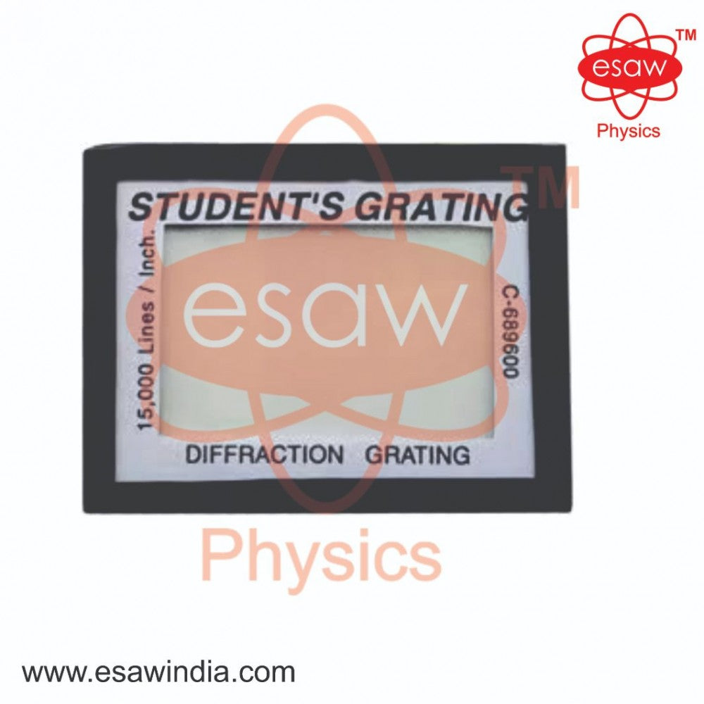 Image ALT Tags:
"Diffraction Grating Replica for Physics Lab"
"Optical Grating for Light Experiments in Schools"
"Affordable Diffraction Grating for Labs India"
"Export Quality Diffraction Tool for Chemistry Classrooms"