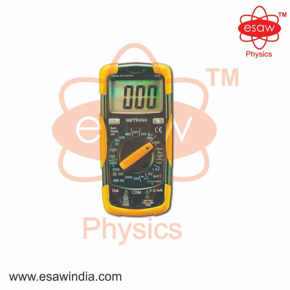 Image ALT Tags (SEO-focused):
"ESAW Digital Multi-Meter for Engineering Labs"
"Student-friendly Digital Multimeter for Electronics Education"
"Affordable Digital Tester for School Labs India"
