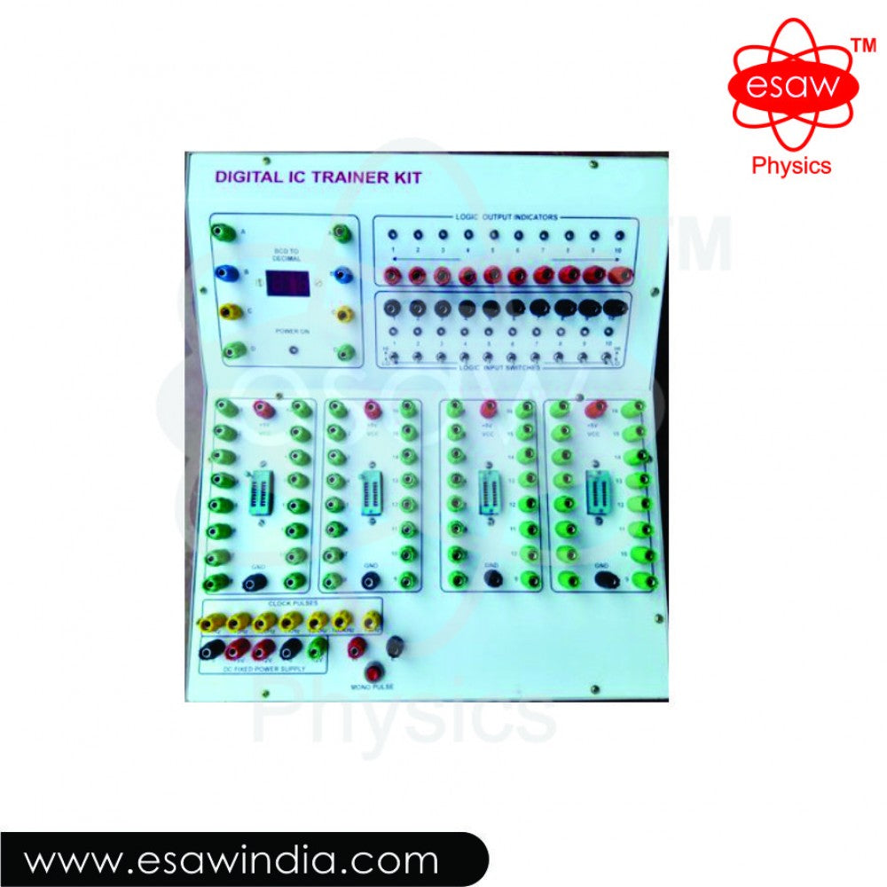 Image ALT Tags (SEO Optimized):
“ESAW Digital Trainer Kit for Students and Engineering Colleges”
“Affordable Digital Trainer Kit for Labs India”
“Buy Digital Trainer Kit in Bulk – Export Quality ESAW India”
“Best Digital Electronics Training Kit for Schools and Research Labs”