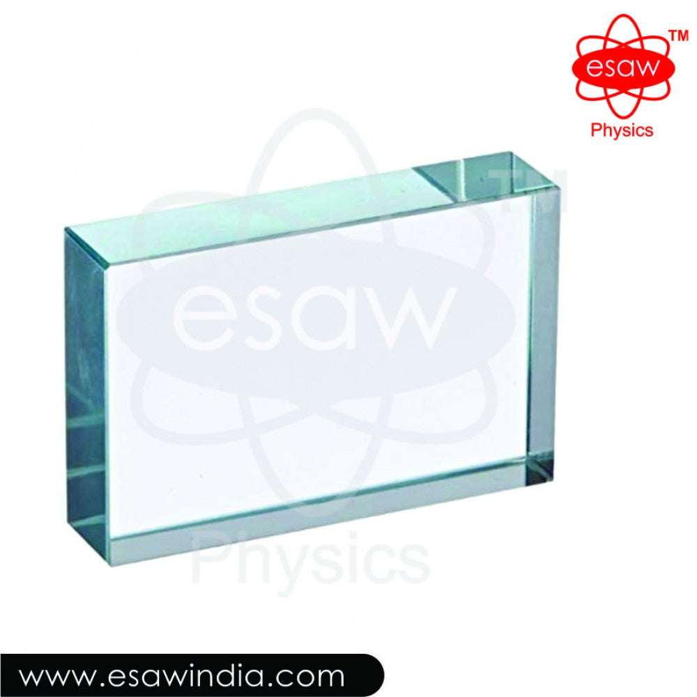 Image ALT Tags:
Affordable Rectangular Glass Block for Optics Lab
ESAW Optical Glass Block for Physics Students
Economical Glassware for Light Refraction Experiments
Rectangular Glass Block for School Science Labs