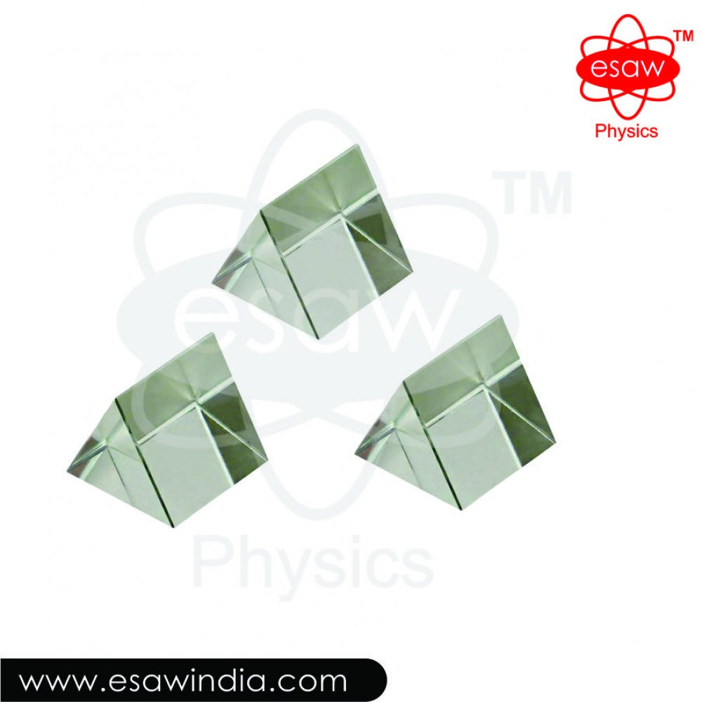 Image ALT Tags:
ESAW Equilateral Glass Prism for Physics Classroom India
Optical Glass Prism for Light Dispersion Experiment
Affordable Science Lab Prism for Students and Schools
High-Quality Lab Glassware Prism for Optical Studies