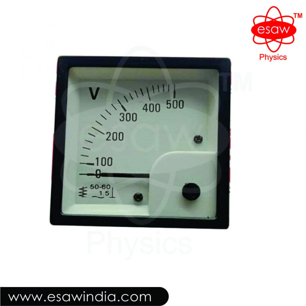 Image ALT Tags:
"Frequency Meter with Moving Iron and Transducer for Labs"
"Educational Frequency Meter for Engineering Labs"
"ESAW AC Frequency Meter for Industrial and Student Use"