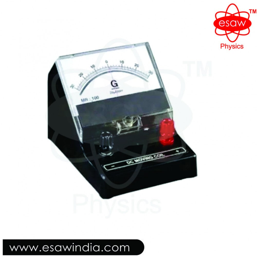 Image ALT Tags:
"ESAW Galvanometer EEC-10187 for Physics Lab"
"Educational Analogue Meter for Students"
"Galvanometer for Schools, Colleges, and Research Labs"
