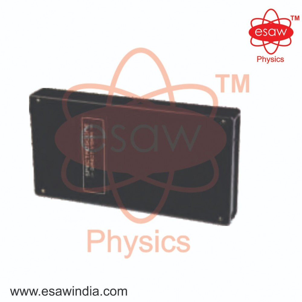 Image ALT Tags:
"Grating Spectroscope for Physics Lab Experiments"
"ESAW Diffraction Spectroscope for Chemistry Classrooms"
"Affordable Spectroscope for Students and Schools India"
"Buy Optical Spectroscope for Laboratory Use India"