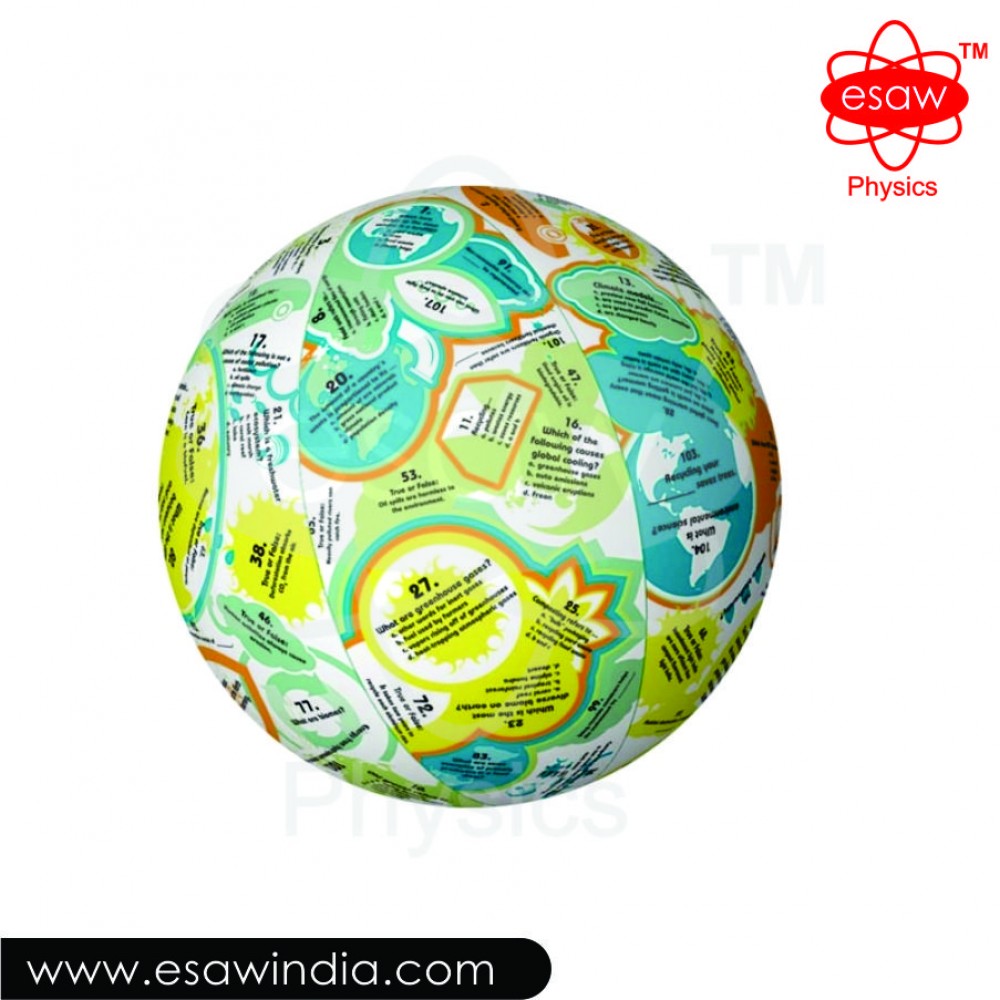 🖼 Image ALT Tags:
“ESAW Green Earth Clever Catch Ball for Climate Education”
“Eco Learning Inflatable Ball for Students and Labs”
“Affordable Environmental Science Teaching Tool India”
“Green Earth Quiz Ball – Educational Equipment for Schools”