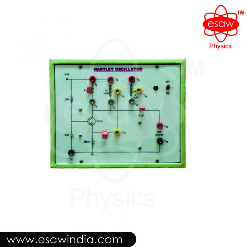 "ESAW Hartley Oscillator for Electronics Training Labs"
"Affordable Hartley Oscillator for Physics Students India"
"Educational Lab Oscillator Trainer – High Frequency Signal Generator"
"Export Quality Hartley Oscillator for Communication Labs"