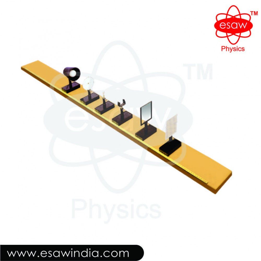 Image ALT Tags:
"Junior Optical Bench for Physics Light Experiments"
"ESAW LO-790 Optical Bench for School Science Labs"
"Affordable Optical Bench for Labs in India and Overseas"
"Educational Lab Equipment – Junior Optical Bench by ESAW"