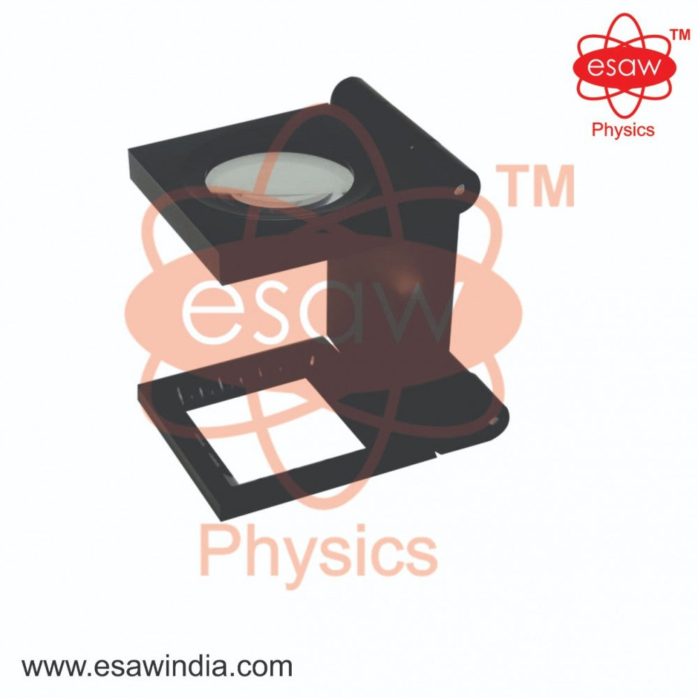 Image ALT Tags:
"ESAW Linen Tester Folding Magnifier for Lab Analysis"
"Textile Quality Magnifier for Students and Researchers"
"Pocket Linen Tester for Science Lab and Industrial Use"