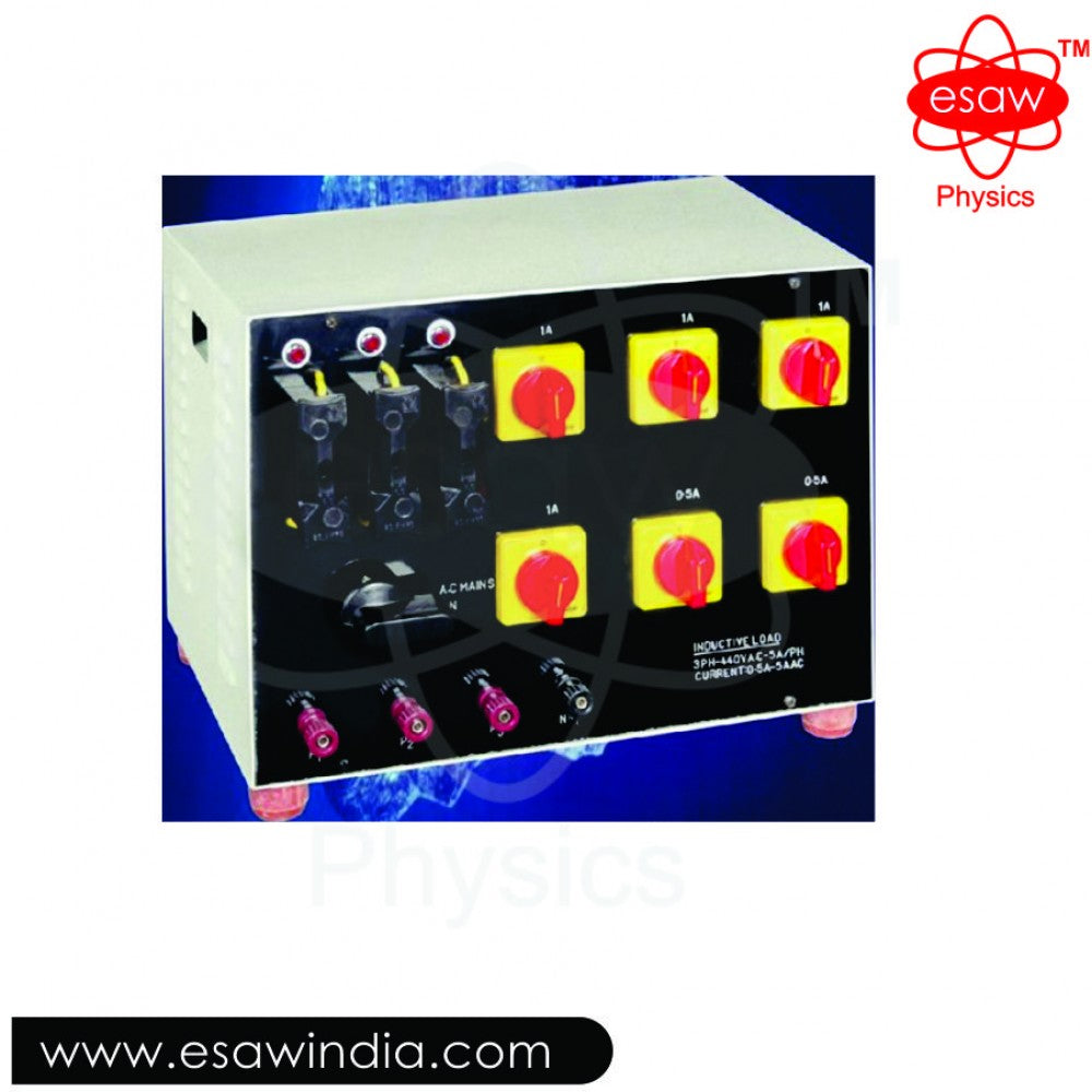 Image ALT Tags (SEO Optimized):
“Single Phase Loading Inductor Bank for Electrical Engineering Labs”
“ESAW Loading Inductor Bank – Export Quality Science Lab Equipment India”
“Affordable Educational Lab Equipment for Students and Colleges”