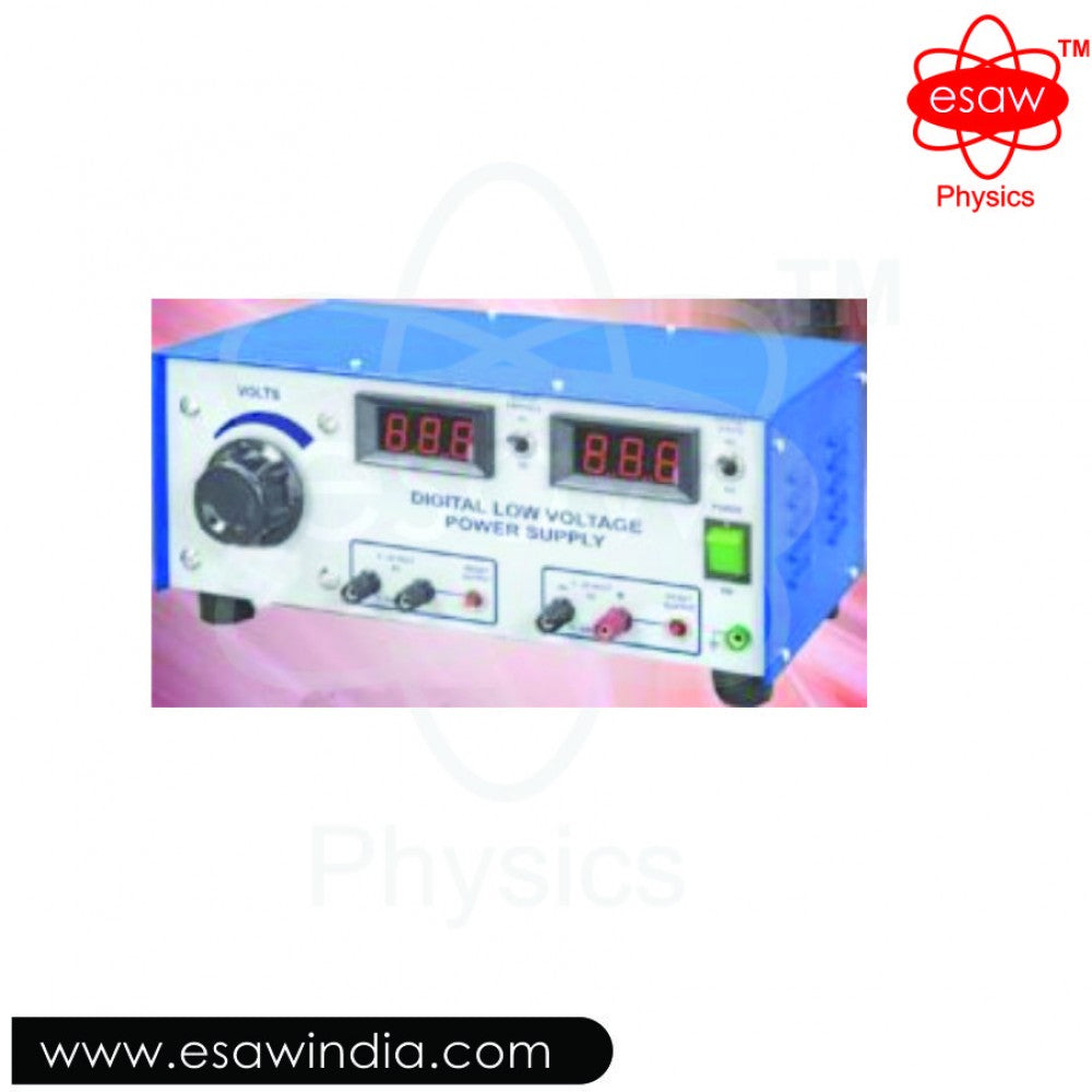 Image ALT Tags (SEO-Optimized):
"Low Voltage Digital Power Supply for Physics Lab"
"ESAW Digital Lab Power Supply with LCD Display"
"Educational Lab Equipment for Schools and Colleges India"
"Export Quality Power Supply for Science Labs"