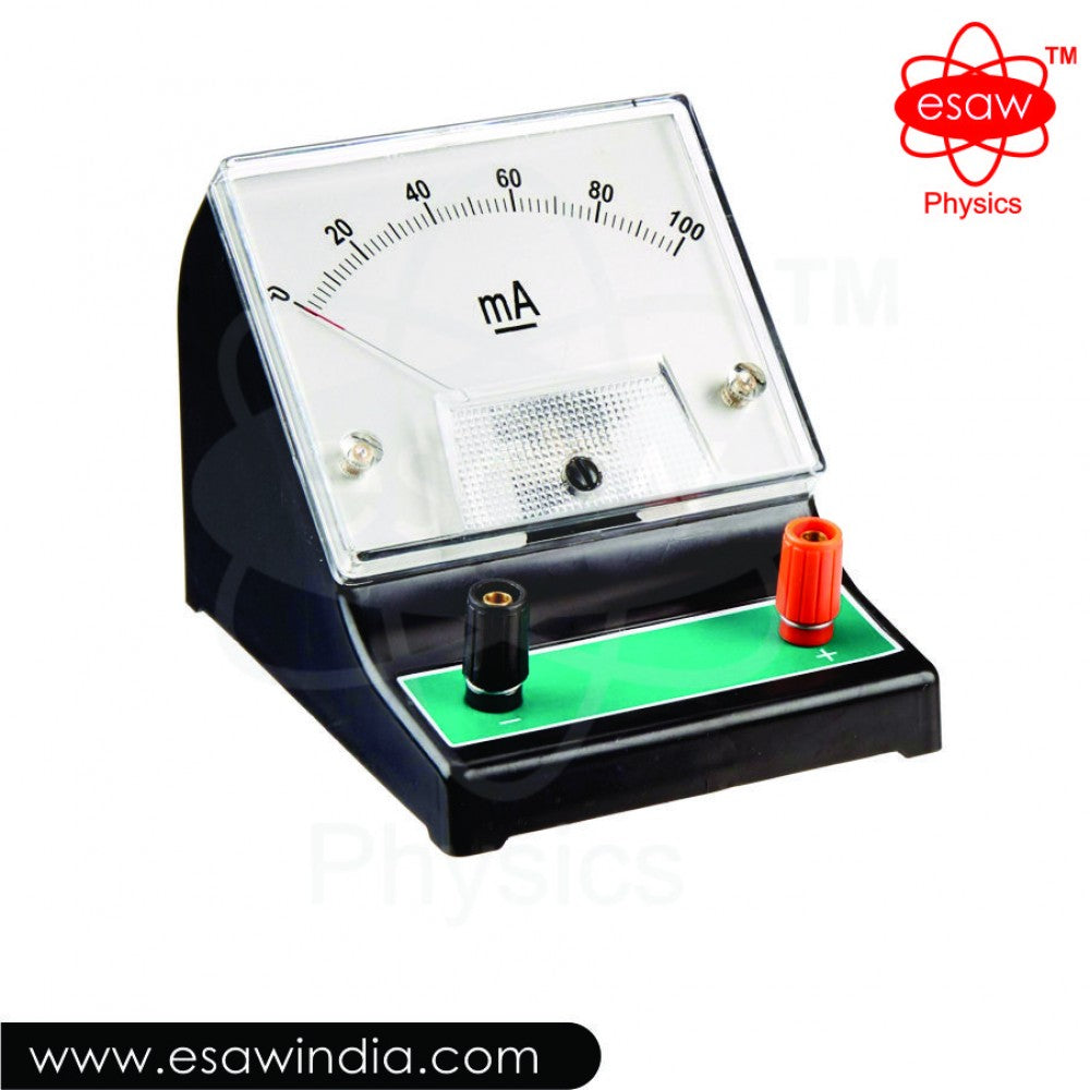 Image ALT Tags:
"Moving Coil Milliammeter for Physics Lab Use"
"Analog Milliammeter for Engineering Student Practicals"
"ESAW Precision Milliammeter for Lab Circuit Testing"
