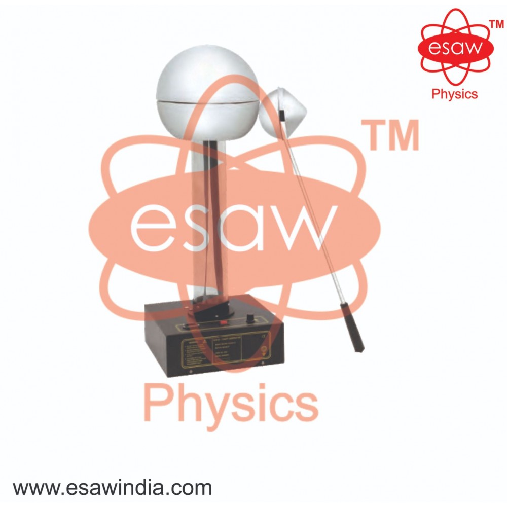 Image ALT Tags:
"Motor Driven Van de Graaff Generator for Physics Labs"
"ESAW Large Van de Graaff Electrostatic Generator India"
"High Voltage Generator for Classroom Demonstration"
"Buy Van de Graaff Generator for Science and Engineering Labs"