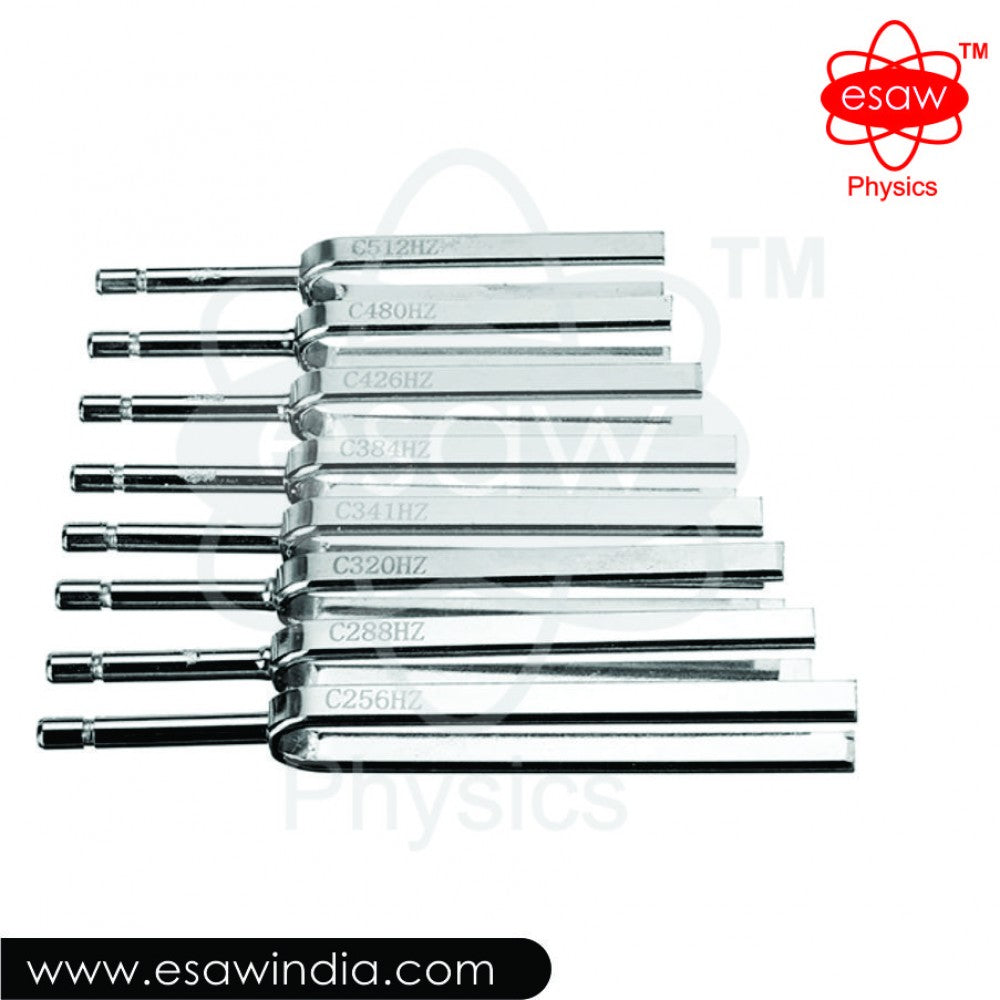 🖼️ Image ALT Tags:
"Music Tuning Fork Set for School Physics Lab"
"ESAW SW-2076 Octave Tuning Forks for Sound and Acoustics"
"Educational Lab Sound Frequency Demonstrator Set"