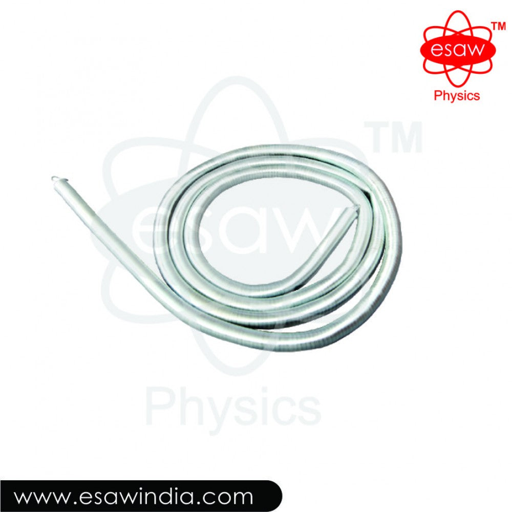 🖼️ Image ALT Tags:
"Narrow Steel Spring for Hooke’s Law Experiment"
"Physics Lab Metal Spring for Elasticity Demonstration"
"Precision Spring for Science and Engineering Labs"