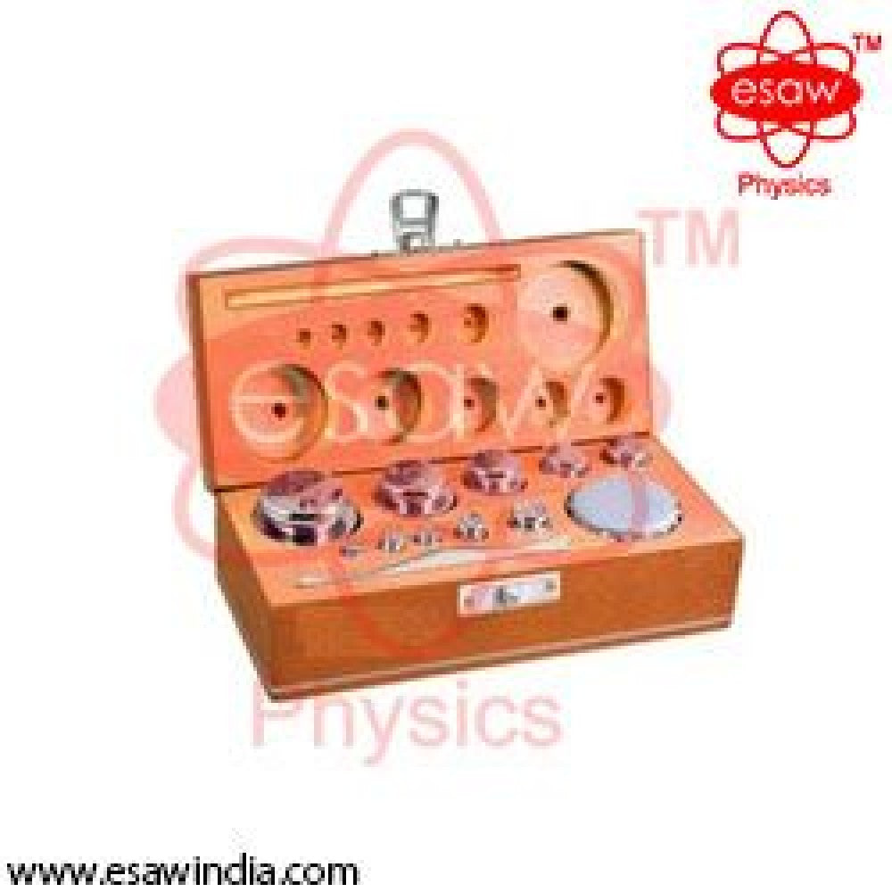 ALT Tags for Product Images:
"Cylindrical Brass Weights Set for School Labs"
"Physical Weights Box with Brass C.P. Finish"
"ESAW Calibrated Brass Lab Weights in Carry Case"