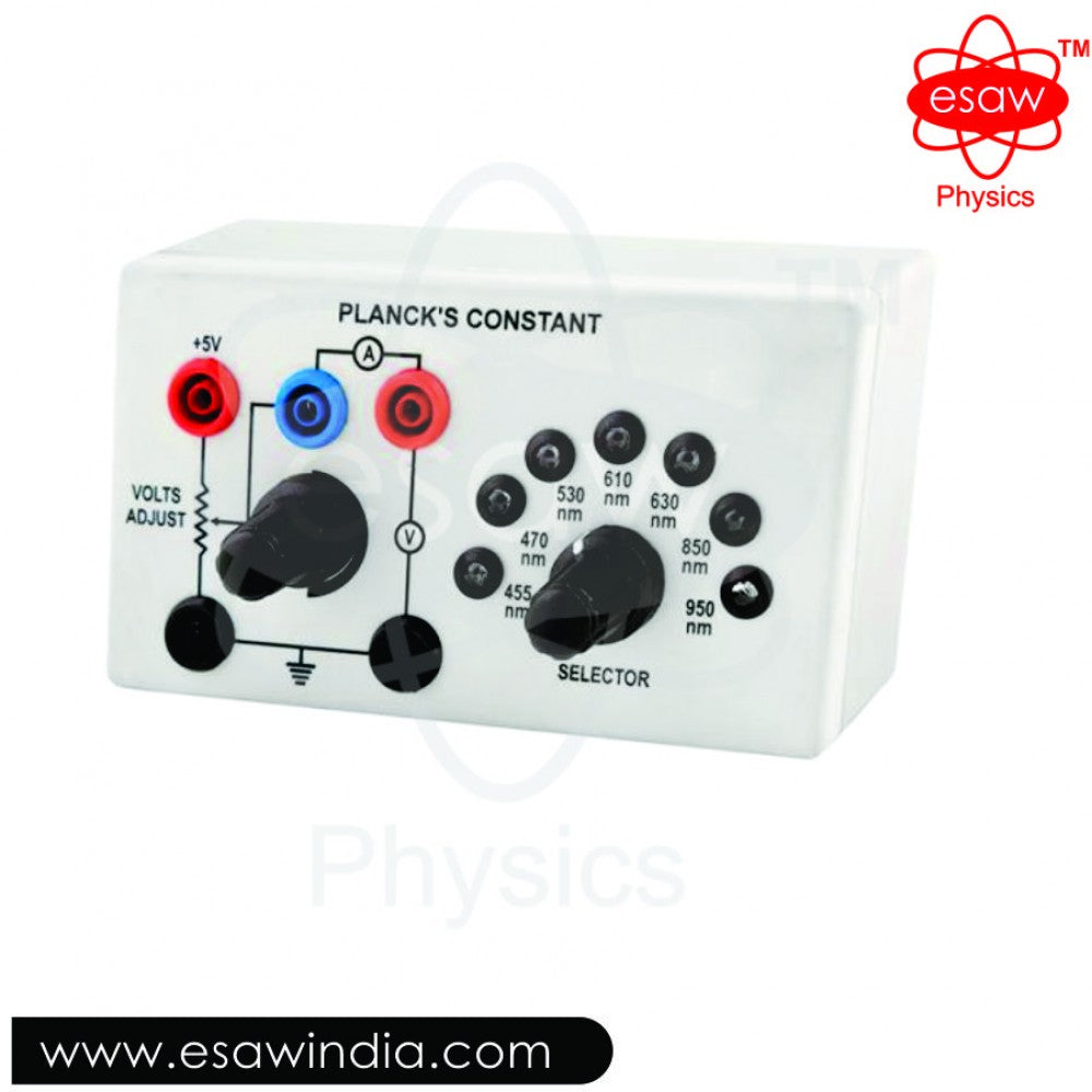 Image ALT Tags:
"Planck’s Constant LED Apparatus for Quantum Experiments"
"ESAW Planck’s Constant Device for Physics Students"
"Buy Planck’s Constant Experiment Kit in Bulk – India"
"Educational Lab Equipment for Schools and Colleges"