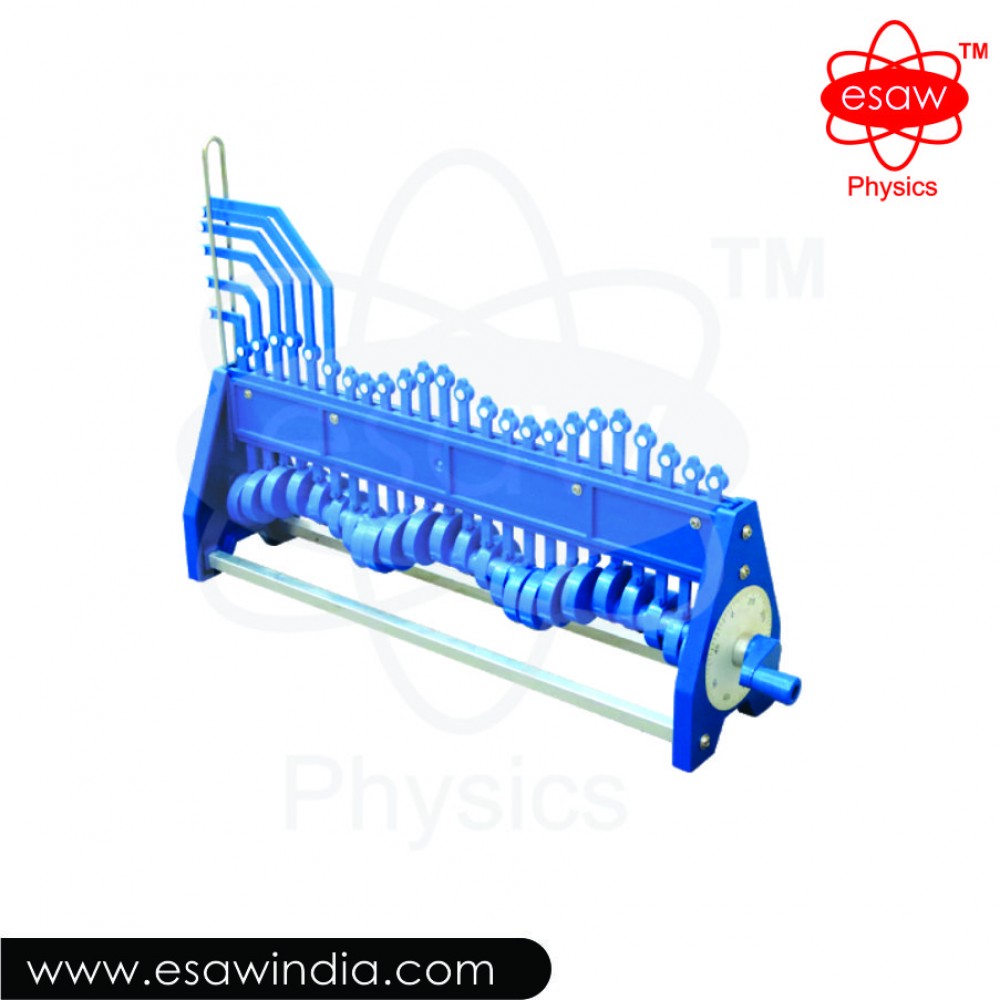 🖼️ Image ALT Tags:
"Plastic Wave Machine for Physics Classrooms – ESAW SW-1848"
"Educational Wave Propagation Model for Students"
"Science Equipment – Plastic Rod Wave Machine India"
