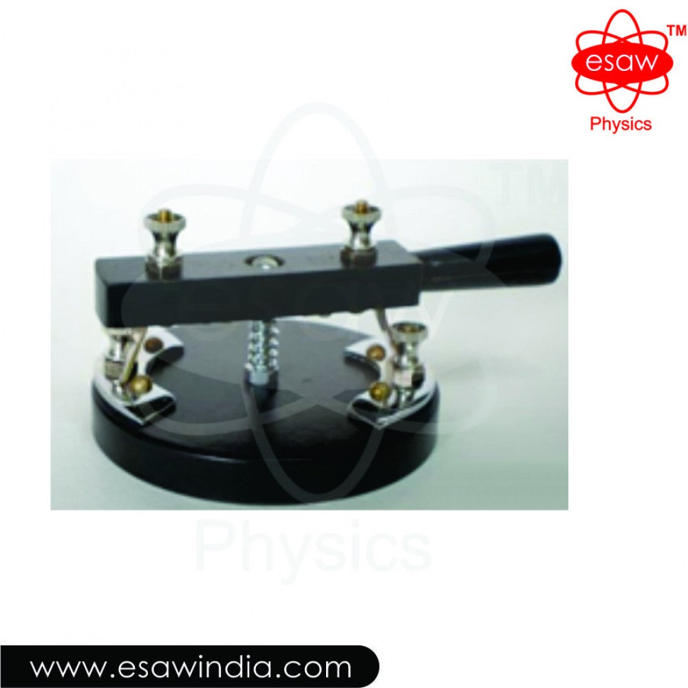 Image ALT Tags:
"Reversing Key Commutator for Physics Lab Students ESAW India"
"Affordable Commutator for Educational Science Labs"
"Buy Reversing Key Commutator in Bulk ESAW Export India"
