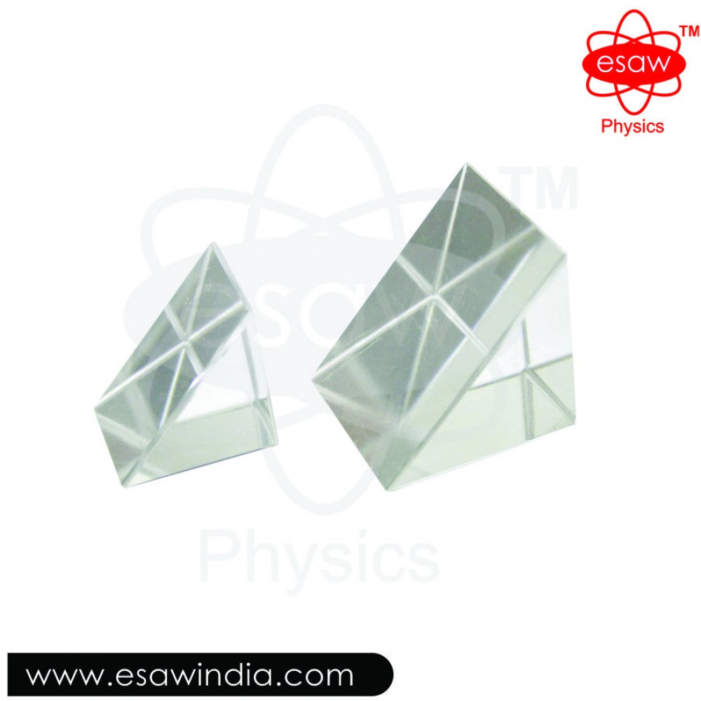 Image ALT Tags:
Right Angled Glass Prism for Physics Experiments
Optical Glass Prism for Light Path Refraction
ESAW Lab Prism for School Science Class
Precision Glass Prism for Optical Research India