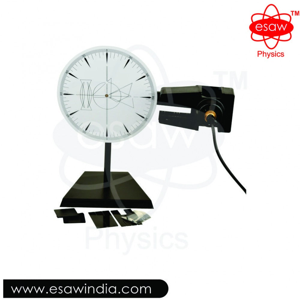 ALT Tags for Product Images:
"Rotatable Hartley’s Optical Disc for Physics Classroom"
"Optical Disc for Refraction and Reflection Experiments"
"ESAW Optical Lab Equipment for Students"
"Export Quality Optical Disc India for Science Labs"