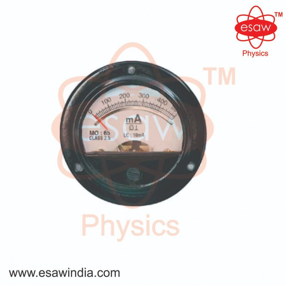 Image ALT Tags:
"DC A-Grade Round Panel Meter Without Stand for Lab Panels"
"ESAW Precision Round Panel Meter for Educational Labs"
"Affordable Panel Meter for DC Circuit Experiments"