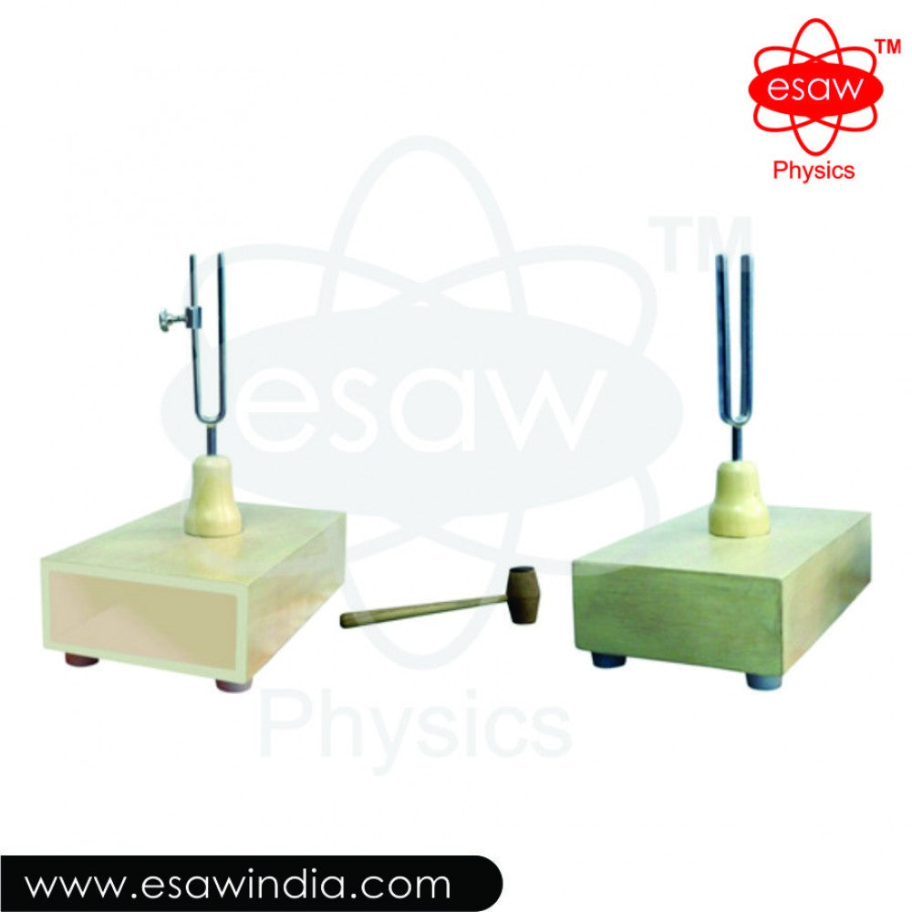 🖼️ Image ALT Tags:
"Set of Two Tuning Forks for Classroom Acoustics Demonstration"
"ESAW Dual Tuning Fork Set for Physics Lab Use"
"Science Equipment for Students – Two Metal Tuning Forks India"