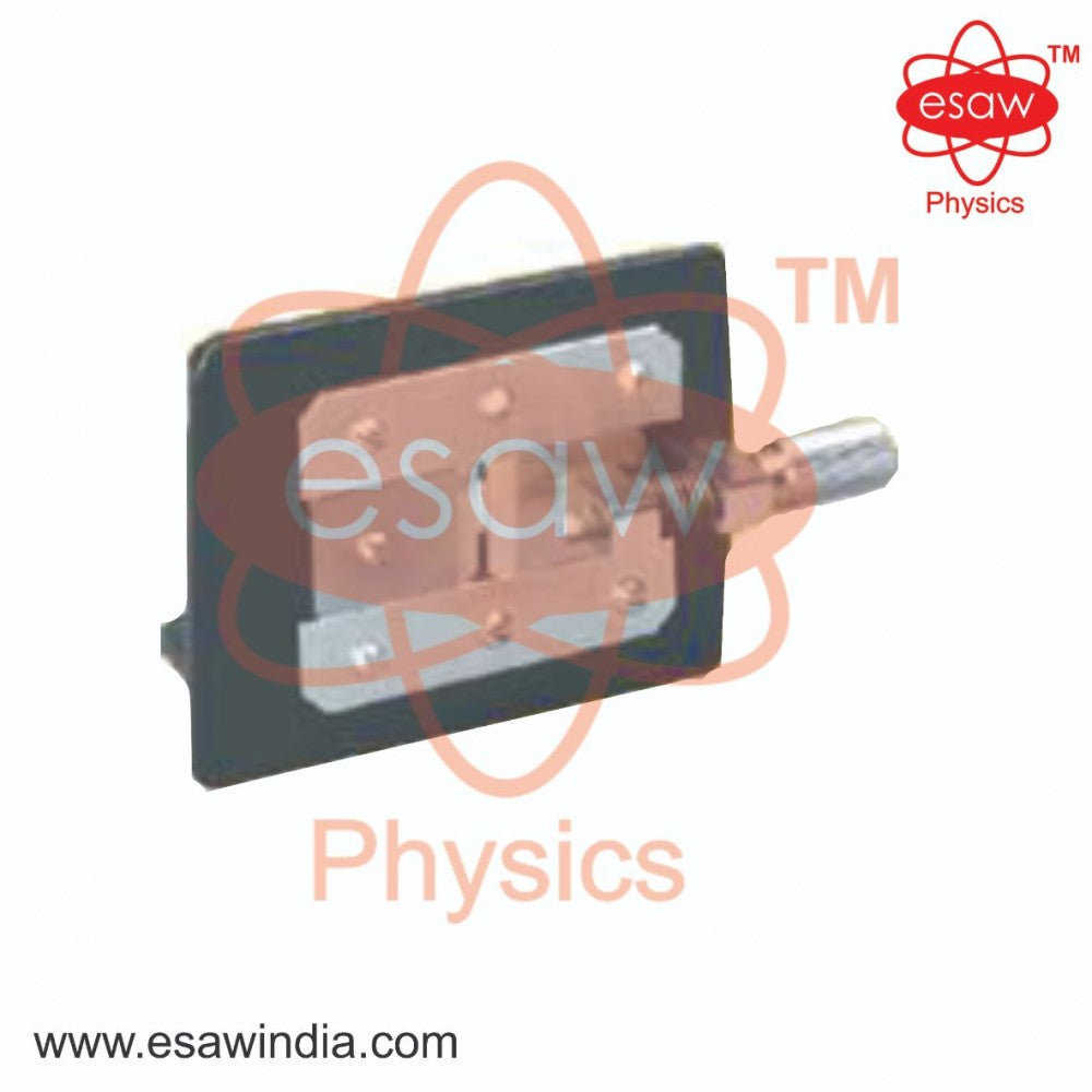 Image ALT Tags:
"Single Slit for Diffraction Lab Experiment"
"Physics Optics Component for Wave Interference Studies"
"ESAW Precision Single Slit for Classroom Demonstrations"