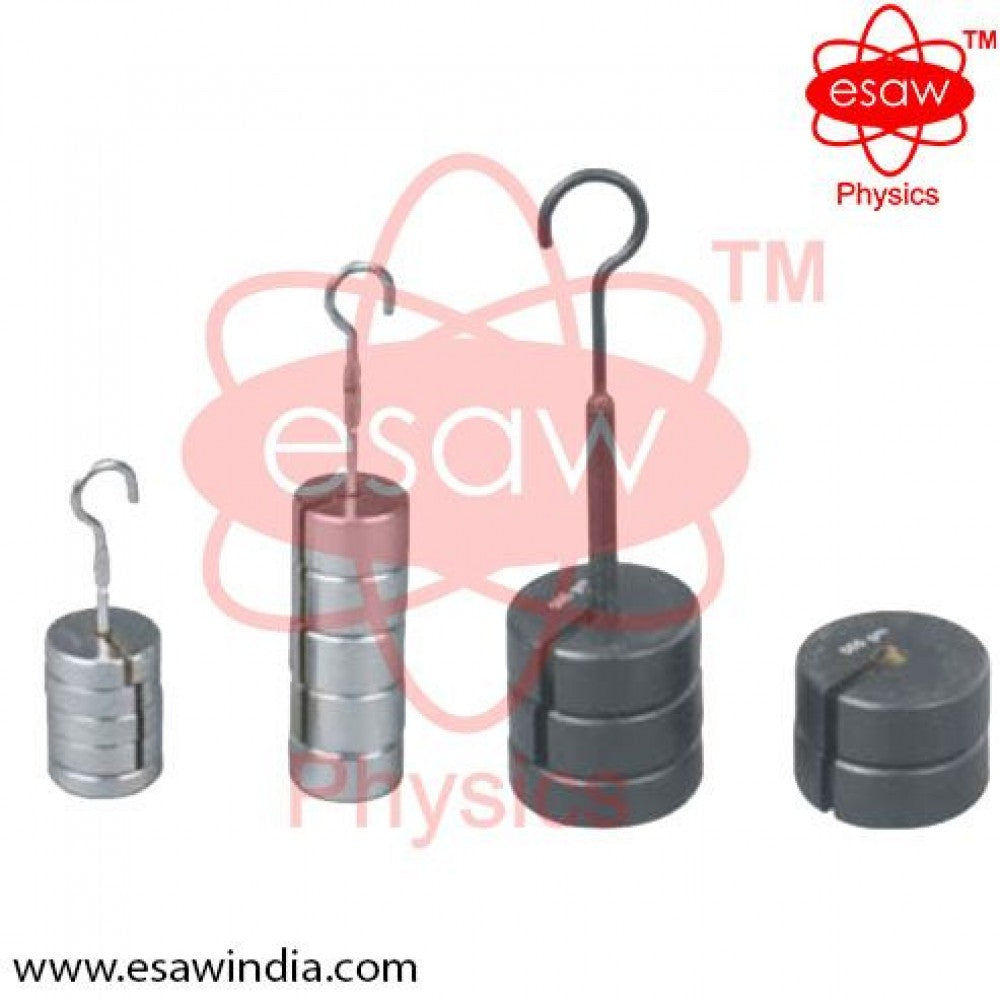 🖼️ Image ALT Tags:
"Rust-Proof Iron Slotted Weights for Physics Lab Experiments"
"C.P. Slotted Weight Set ESAW M-1549 for Force Measurement"
"ESAW Educational Weight Set for Science Labs and Engineering Colleges"
"Buy ESAW Slotted Weights in Bulk India for Labs and Institutions"