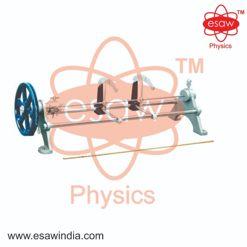 🖼️ Image ALT Tags:
"Torsion Apparatus Horizontal Pattern for Physics Lab"
"ESAW Searle's Type Torsion Setup for Students"
"Affordable Torsion Testing Apparatus for Engineering Labs"
"Export Quality Physics Equipment India – ESAW EM-7415"