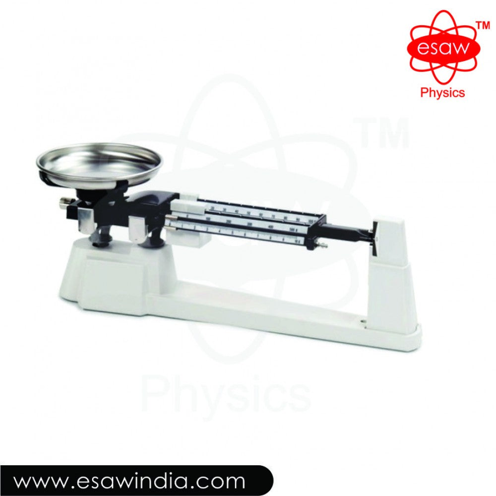 Image ALT Tags:
"Triple Beam Balance for Chemistry Lab Measurements"
"Mechanical Laboratory Weighing Scale – ESAW India"
"Educational Balance Scale for Students in Physics Labs"
