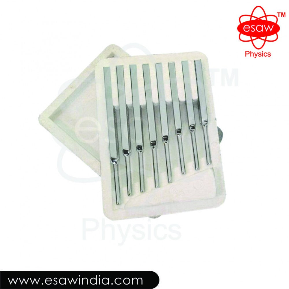 🖼️ Image ALT Tags:
"ESAW SW-2085 Tuning Forks Set for Physics Lab Acoustics"
"Science Equipment – Tuning Forks India for Schools and Colleges"
"Export Quality Educational Acoustics Tool – ESAW"
