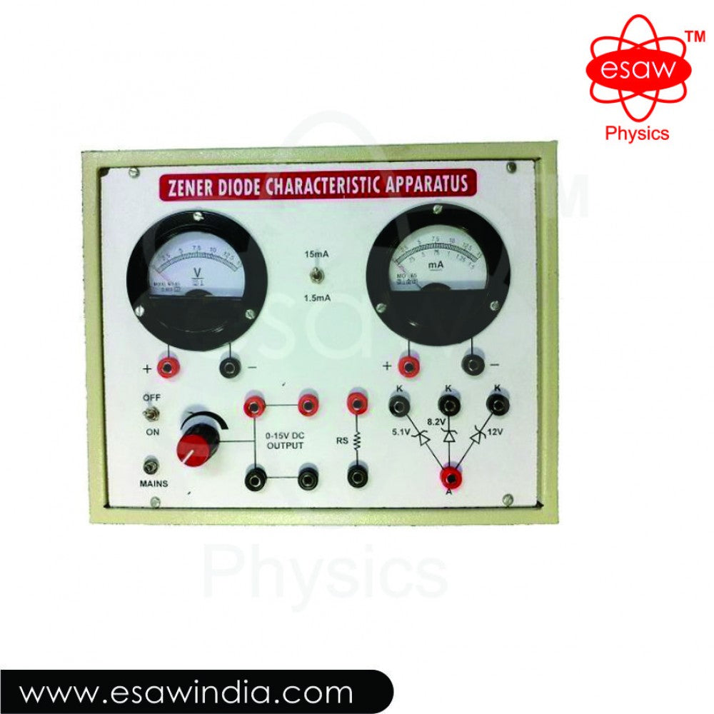 ESAW Zener Diode V-I Characteristics Apparatus Forward & Reverse (EEC-11286)