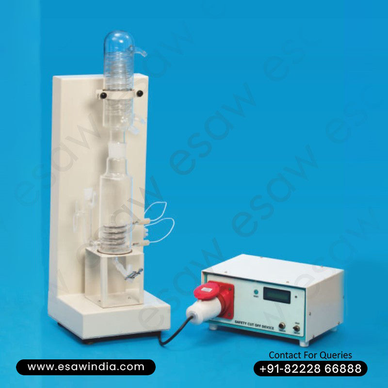 Image ALT Tags:
"Single Stage Quartz Distillation Unit for Chemistry Lab"
"Quartz Distiller for Educational Science Laboratories"
"Laboratory Water Distillation Equipment – ESAW India"
"Export Quality Quartz Distillation Unit for Schools"