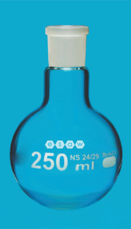 Image ALT Tags:
"Round Bottom Flask with Socket for Chemistry Labs"
"Socket Flask with Short Neck for Laboratory Use"
"Borosilicate Glass Round Bottom Flask for Students"
"Medium Neck Flask with Adapter Compatibility – ESAW"
