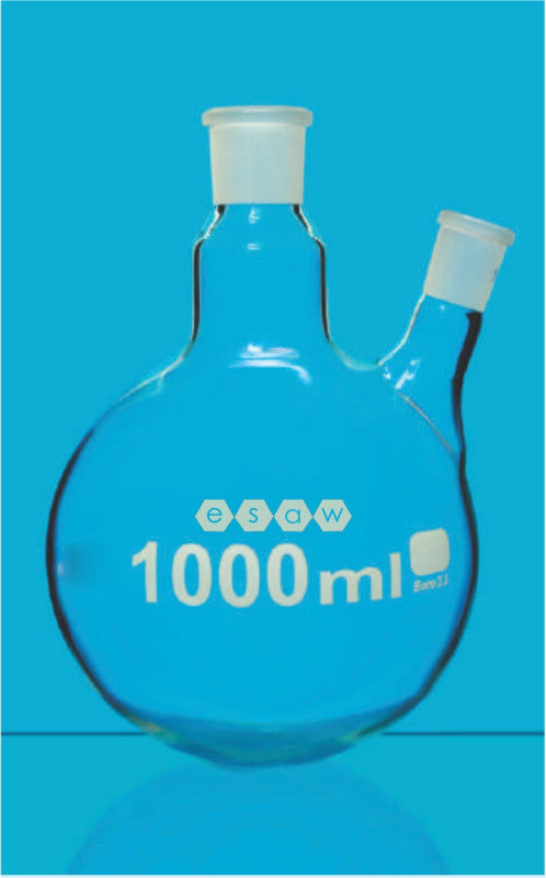 🖼️ Image ALT Tags:
“Two Neck Round Bottom Flask with Angled Side Neck for Lab Use”
“ESAW Borosilicate Flask for Chemistry Students and Institutions”
“Export Quality Dual Neck Flask for Research and Educational Labs”
“Round Bottom Flask with Side Socket Compatible with Long Stem Adapters”