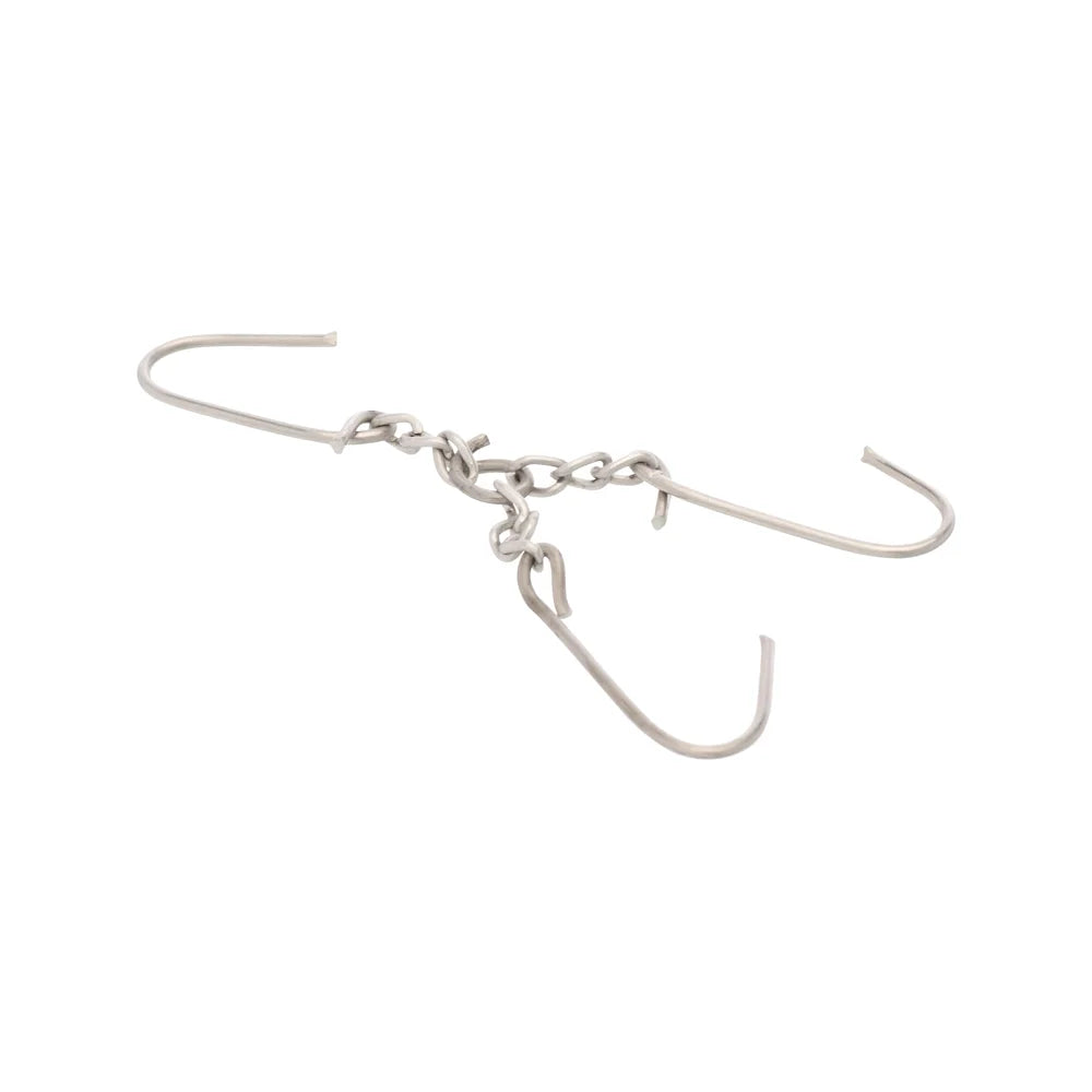 Image ALT Tags:
"Hooks and Chain for Chemistry Lab Equipment Suspension"
"Stainless Steel Lab Chain with Hook for Tripod Support"
"ESAW Hooks & Chain for Educational Science Experiments"
"Durable Metal Chain and Hook for Lab Heating Setups"