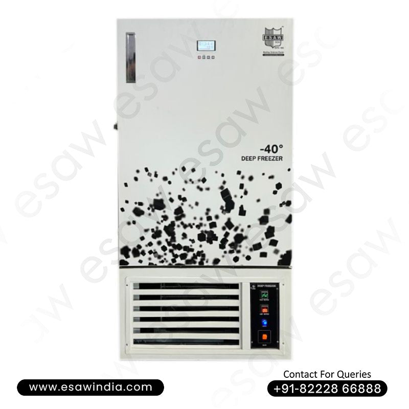 Image ALT Tags:
"Ultra Low Temperature Deep Freezer for Chemistry Labs"
"-40 Degree Lab Freezer for School Science Equipment"
"Stainless Steel Deep Freezer for Research and Medical Use"
"Affordable Deep Freezer for Laboratory Storage"