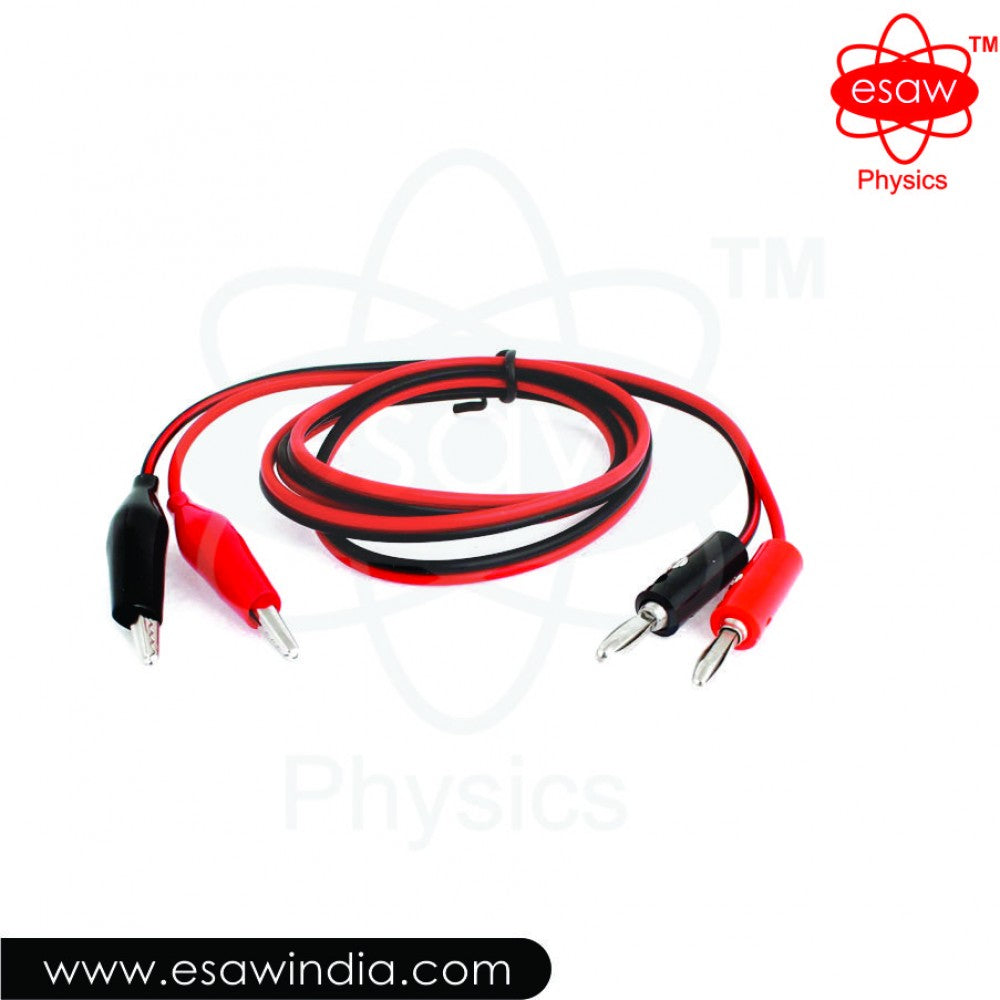Leads with Banana Plug and Crocodile Clip (11223)